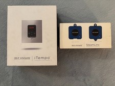 Mr. Steam ROUND Polished Chrome iTempo and SteamLinx Brand New - Open Box