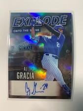 2026 Leaf Metal Baseball AJ Garcia Explode onto the Scene Auto /5