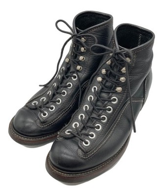 LONE WOLF Carpenter boots F01615 EU41 US8 Black