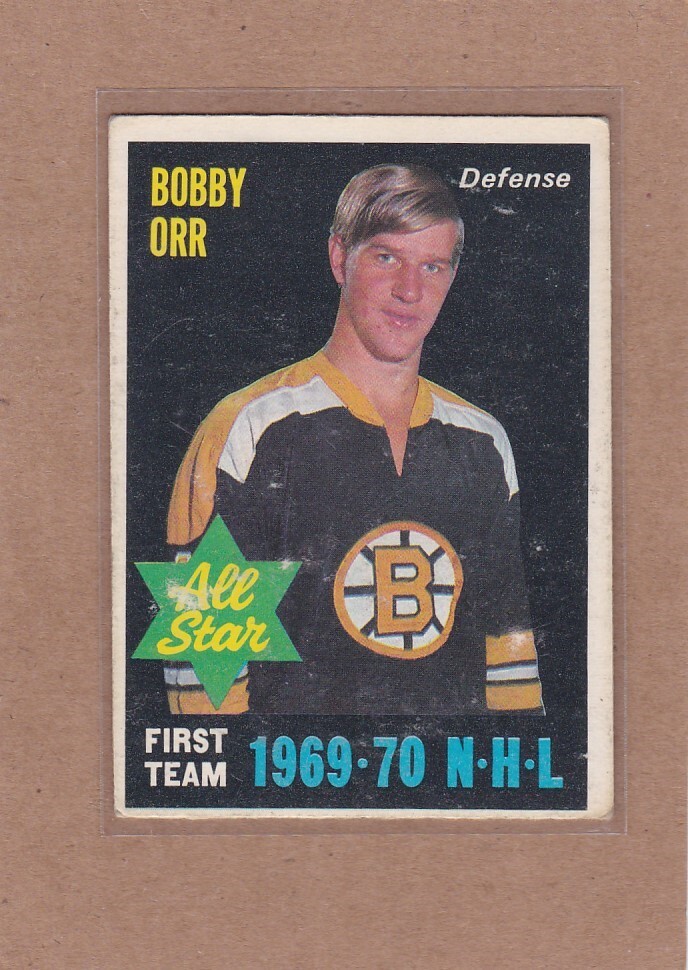 1970-71 O PEE CHEE HOCKEY BOBBY ORR #236 BRUINS VGEX *A32439