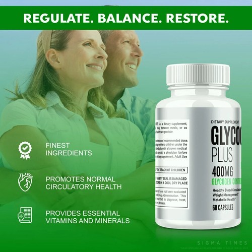Glycogen Plus Cápsulas, GlycogenPlus Apoya la Salud de la Sangre 60ct | Paquete de 5 - Imagen 7 de 7
