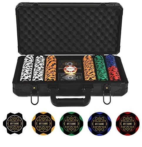 200ct Claysmith Gaming Showdown Chip Set in Acrylic - Hobby Monsters