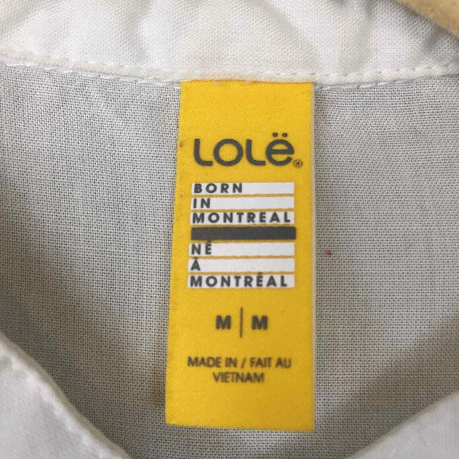 lole long sleeve snap front roll tab sleeves shirt