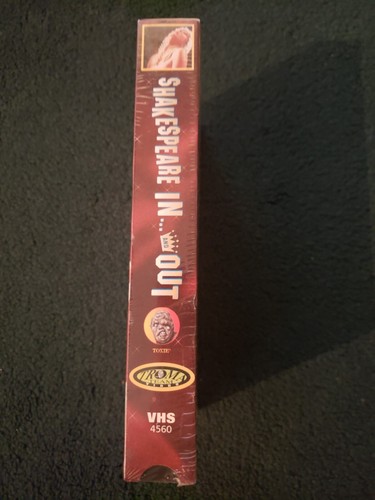 Shakespeare In And Out Vhs New Sealed Troma Video - Imagen 4 de 6