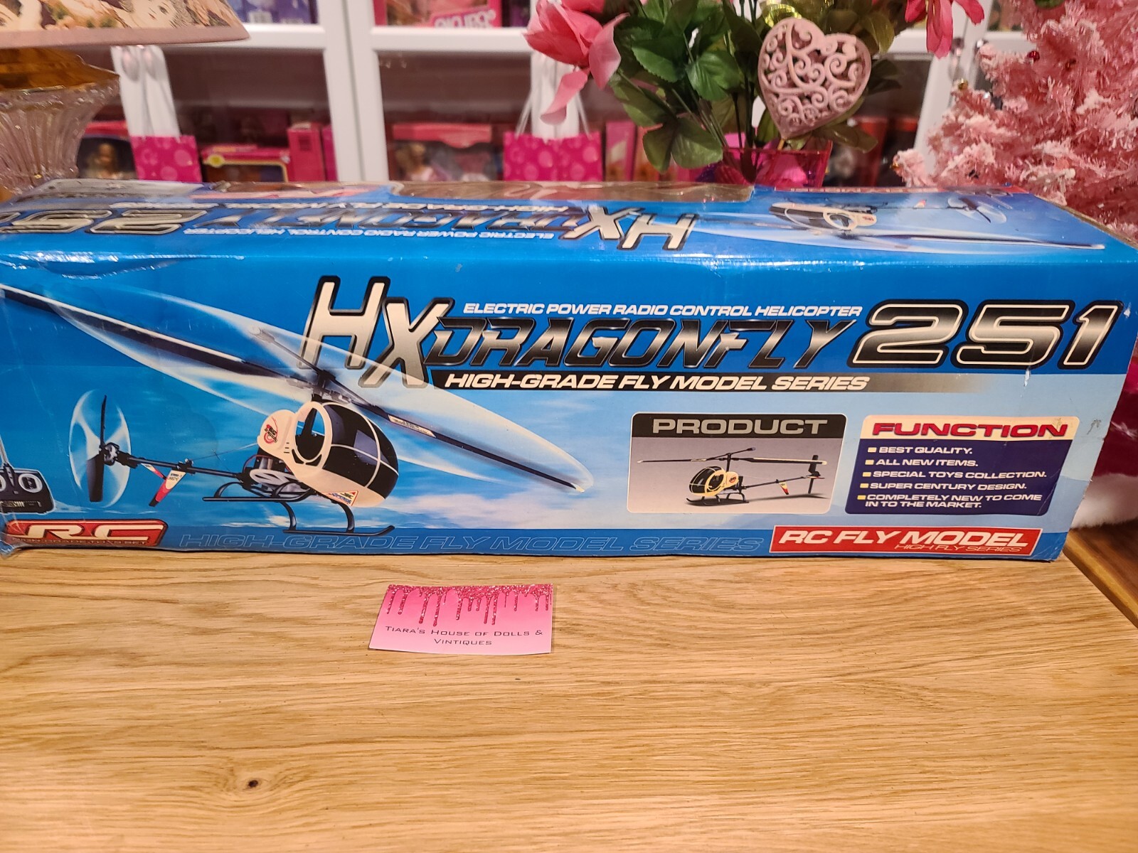 NEW! VINTAGE HX DRAGONFLY REMOTE CONTROL HELECOPTER 251 | eBay