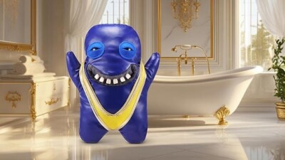  ZURU Fuggler GOLD Edition   SHAMELESS GOOF #135   Funny Ugly Monster NIB!