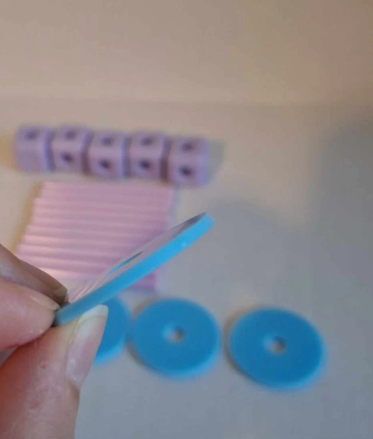 Goldie Blox and the Spinning Machine Herramientas de REEMPLAZO: Arandelas, Bloques y Ejes Foto 3 de 4