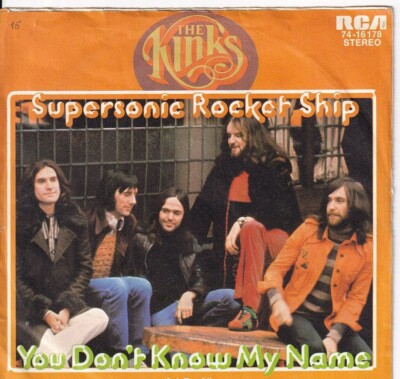 7'' Single - The Kinks - Supersonic rocket ship
