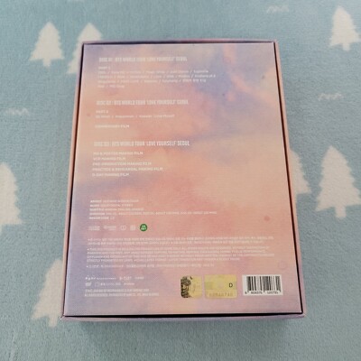 BTS WORLD TOUR 'LOVE YOURSELF' SEOUL CONCERT DVD Official(2 | eBay