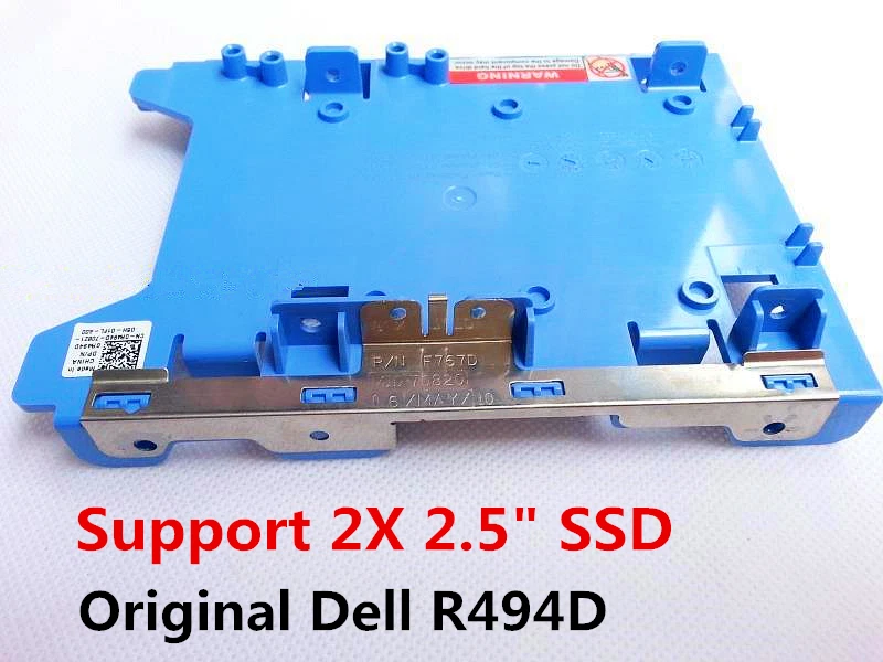 Dell F767D R494D Optiplex Precision 3.5" to 2x 2.5" HDD SSD Caddy Adapter 0R494D - Image 2 of 4