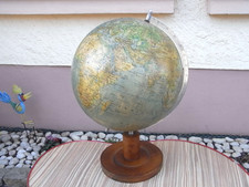 Mappamondo Paul Räth's Fisical Earth Globus 1950 circa del Prof. Dr. Arthur Krause