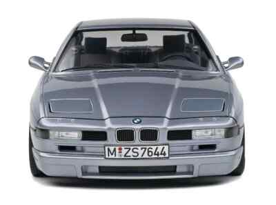 1/18 BMW 8 Series 850 CSi (E31) 1992 Silver Diecast Model Car by