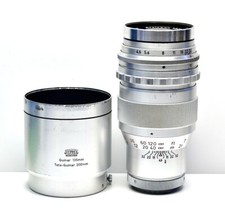 M42 STEINHEIL MUNCHEN TELE-QUINAR 4.5/200 14 BLADES  EXCELLENT 