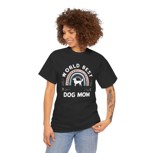 World Best Dog Mom T-Shirt – Funny Pet Tee | Dog Shirt - Picture 2 of 61