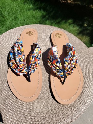 tory burch carson flat thong sandal