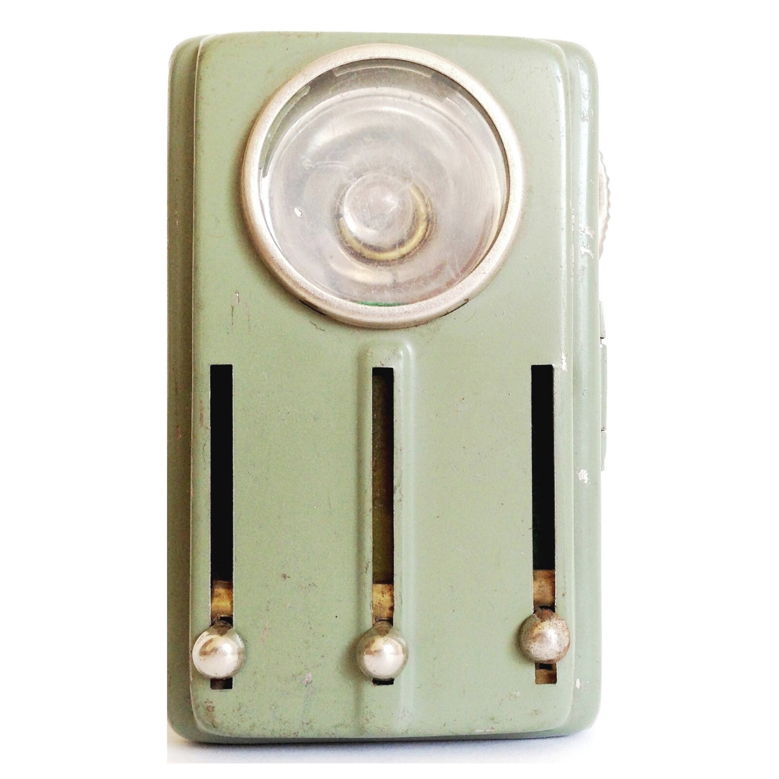 WW2 Wehrmacht GERMAN Soldier Army Flashlight Olive Tin Metal 4Color