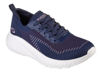 Skechers BOBS Sport Squad Chaos Damen-Sportschuhe   marineblau