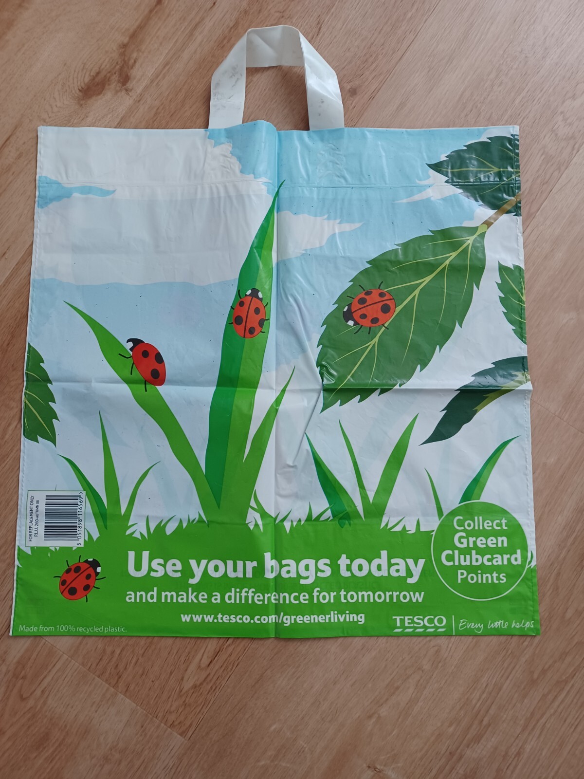 Tesco Bag for Life, Carrier bag, Ladybirds, Collectable, Autumn 2008 eBay