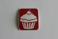 Cupcake Glitter Tattoo Stencils - 20 piece pack
