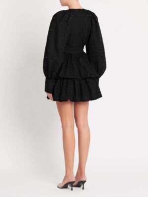acler Amelia Dress - black Size 4 | eBay