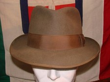 CAPPELLO ROYAL STETSON SPLENDIDO RARA PRODUZIONE NORVEGESE TRONDHEIM  CAP 17