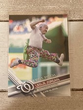 2017 Topps Series 1 Leslie Jordan First Pitch Insert FP-10 Washington Nationals