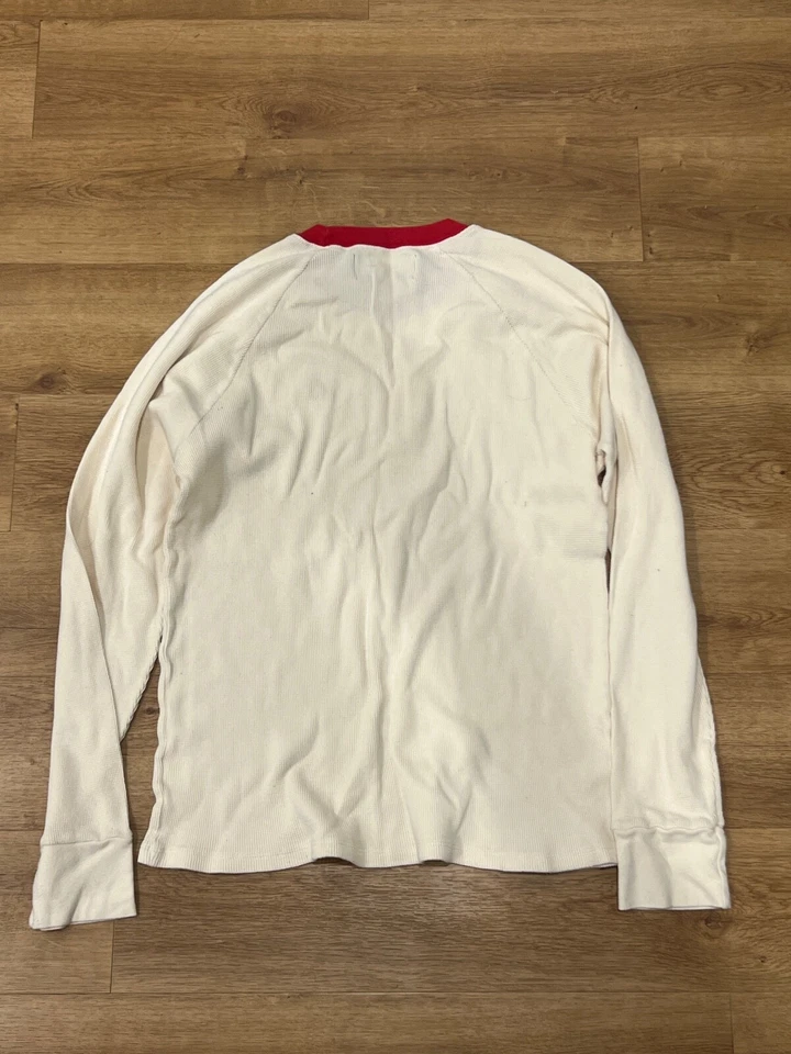 Camiseta térmica Bianca Chandon grande Circumflex manga larga blanco crema marfil LA Foto 4 de 4