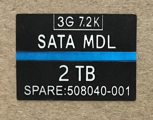 30PCS HP G6/G7 2.5"3.5"Tray Caddy Adhesive Stickers Labels FOR 500223/373211-001 - Afbeelding 36 van 38