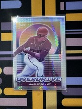 #750 2021 CHRONICLES JUAN SOTO OVERDRIVE #13 HYPER PRIZM  /299