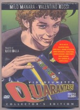 dvd + libro. QUARANTASEI. Milo Manara. Valentino Rossi. Lucio Dalla. 2007. nuovo