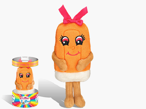 NEW-SUPER WHIFFER SNIFFERS-SUNNY POP-12" SOFT PLUSH-ORANGE CREAM POP SCENTED! - Picture 1 of 2