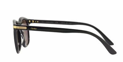New CARTIER CT0011SA 001 52mm Black Gold Square Sunglasses  display picture 3