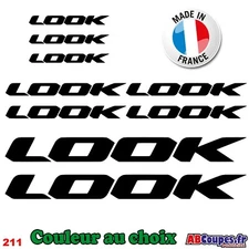 9 Stickers Look - Stickers Adhesive Framework Bicycle Bike Pedals - 211