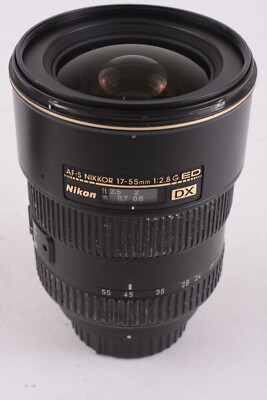 Nikon AF-S 17-55mm f/2.8 G DX Wide Angle Zoom Digital Camera Lens #VC-23422