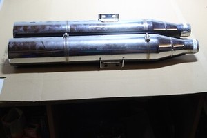 64900460 Harley Davidson Endtöpfe, Auspuff Softail M8 Milwaukee