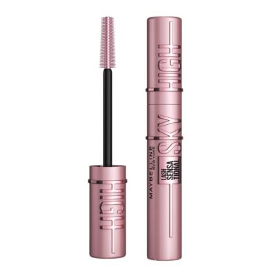 Maybelline New York Schwarze Wimperntusche für extrem lange Wimpern, Lash Sensat