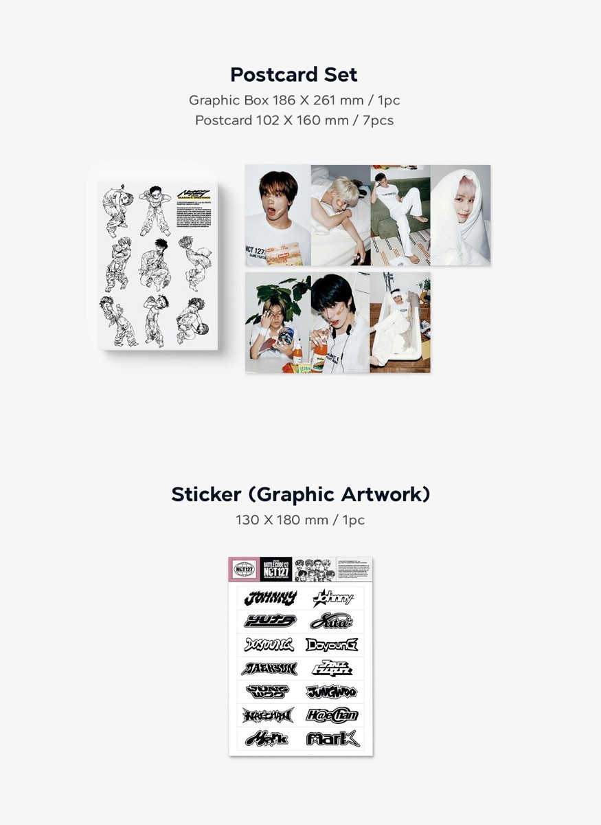 K-POP NCT 127 2025 SEASON'S GREETINGS Calendar+Diary+P.Card+