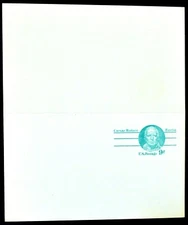1976 Sc. #UY27 Reply Postal Card mint, not folded, very good condition