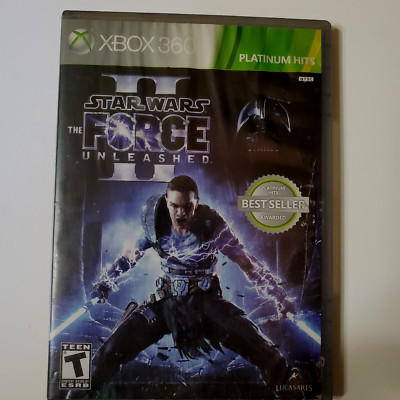 Star Wars The Force Unleashed 2 Xbox 360 Complete Video Game With Manual TESTED