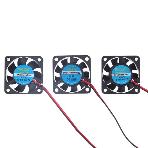3D -Drucker -Teil -Lüfter 4010 2Pins 40x40 x10 mm Grafikkarte DC 5V 12V 24 V - Photo 6/15