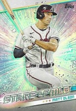 2024 Topps Series 2 Stars of the MLB Chrome SMLB-31 Matt Olson Atlanta Braves