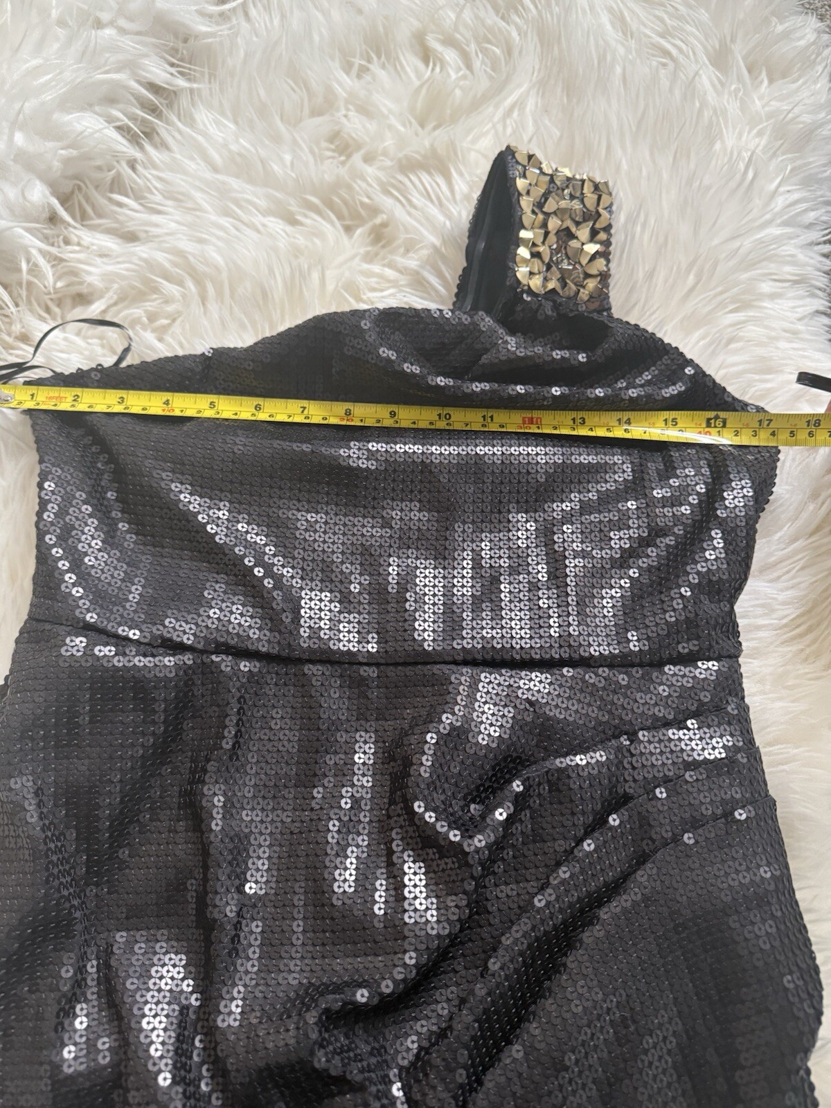 Matthew Williamson Impulse Sequin One Shoulder Bl… - image 12