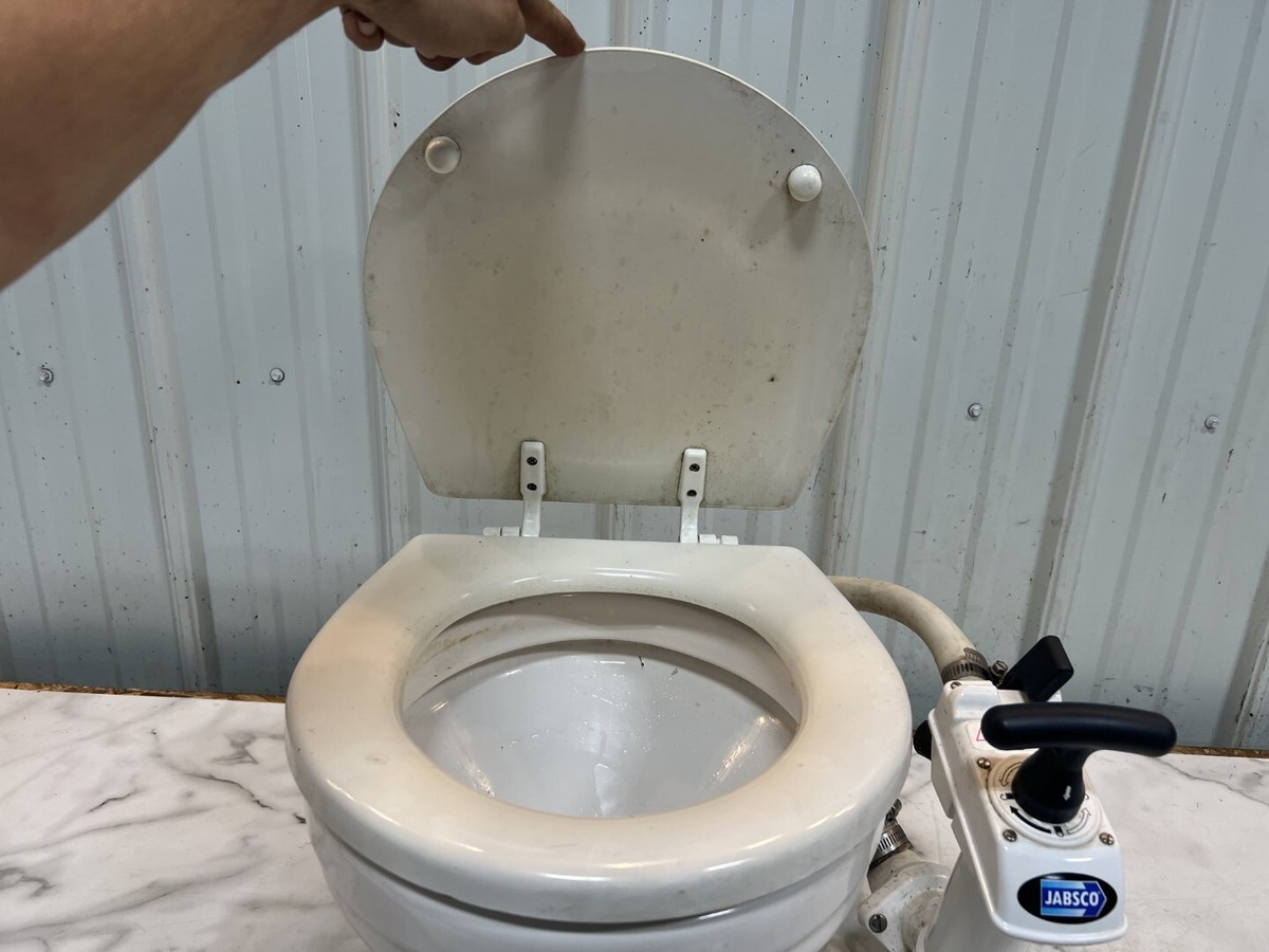 Jabsco manual pump Marine RV toilet boat head | eBay