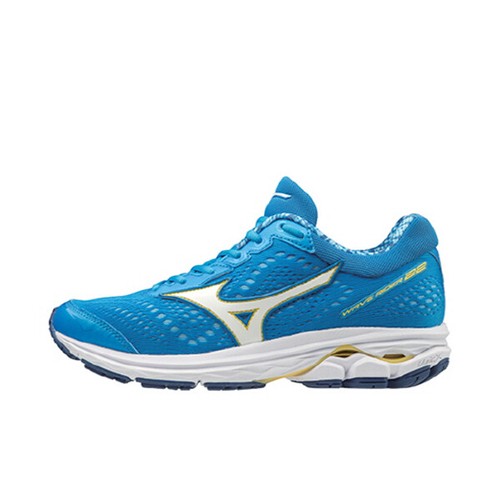 Zapatos para correr para mujer Mizuno Wave Rider 22 azul maratón jogging nuevos con etiquetas j1gd183116 - Imagen 1 de 6