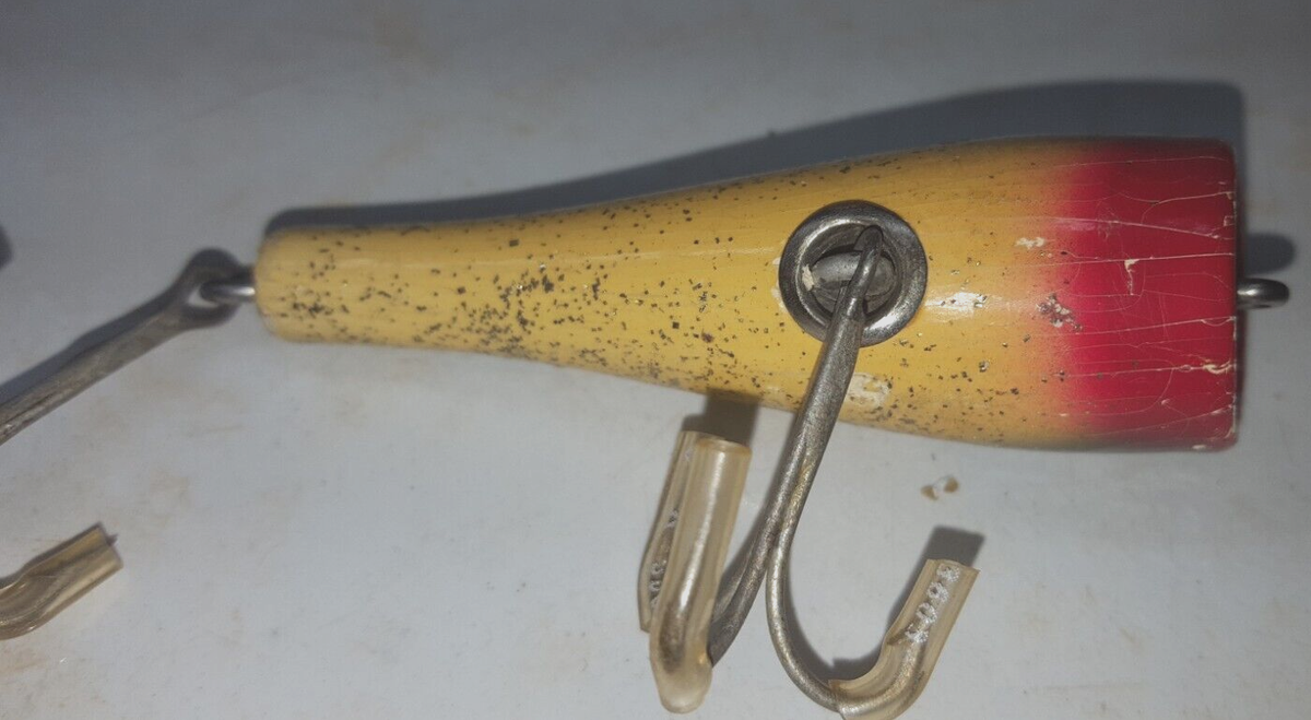 Crankbait Vintage Creek Chub - Pikie Yeux Géants En Verre - Motif Ombre Argentée