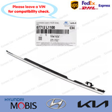 Guardabarros delantero derecho 87712L1100 genuino moldura cromada para Hyundai Sonata 2020-21