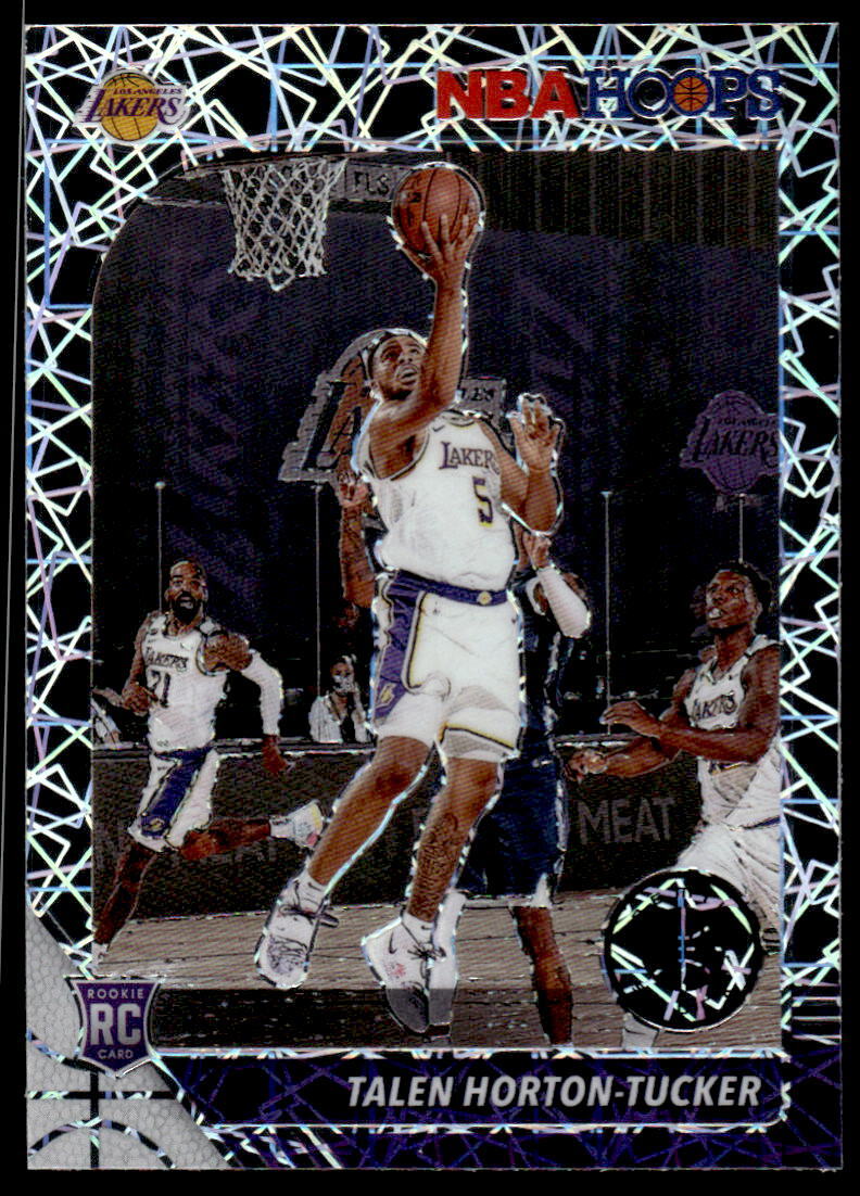 2019 Hoops Premium Stock #248 Talen Horton-Tucker Silver Prizm