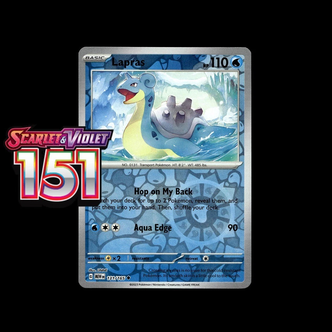 Lapras Pokmon TCG Cards for sale | eBay