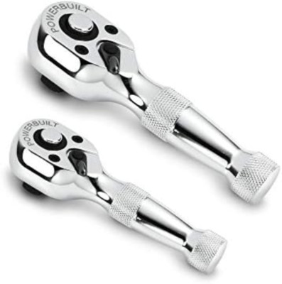 Powerbuilt Tools & Hardware Store 640927 - Set di cricchetti tozzi da 1 ...