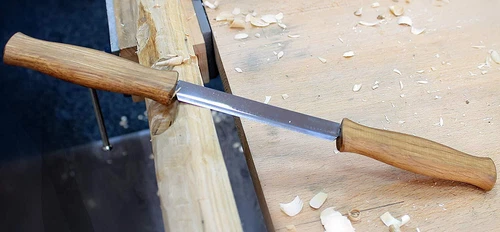 Drawknife Woodcarving Tool Shaving Knife Draw Knife Splitting Knife BeaverCraft - Picture 3 of 9